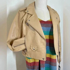 Blank NYC | Head to Toe Jacket | Vegan Leather Moto | Large